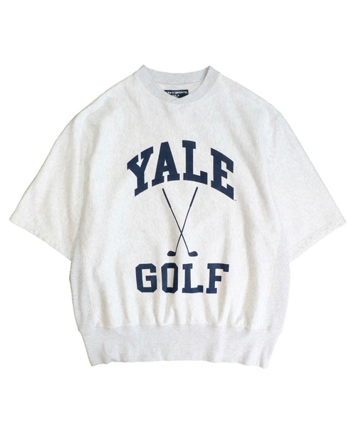 「SUNNY SPORTS」 スウェットカットソー「YALEコラボ」 MEDIUM ライトグレー メンズ_画像4