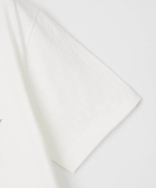 「AMERICANA」 半袖Tシャツ ONE SIZE ホワイト レディース_画像4