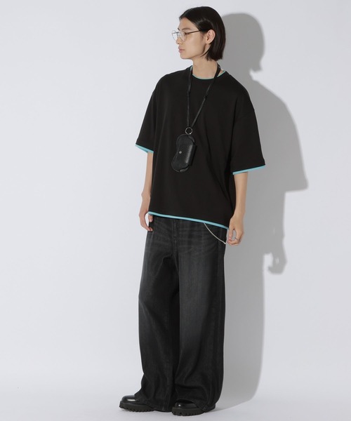 LAKOLE（ラコレ） tシャツ クリーン配色レイヤー / 884248 メンズ
