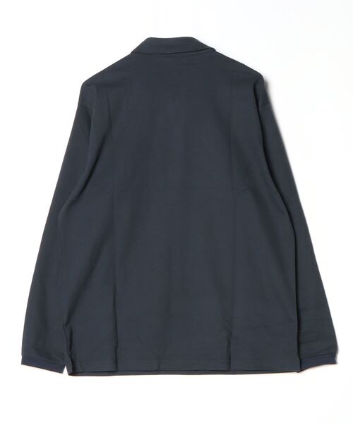 「SHIPS any」 長袖ポロシャツ MEDIUM ネイビー メンズ_画像8