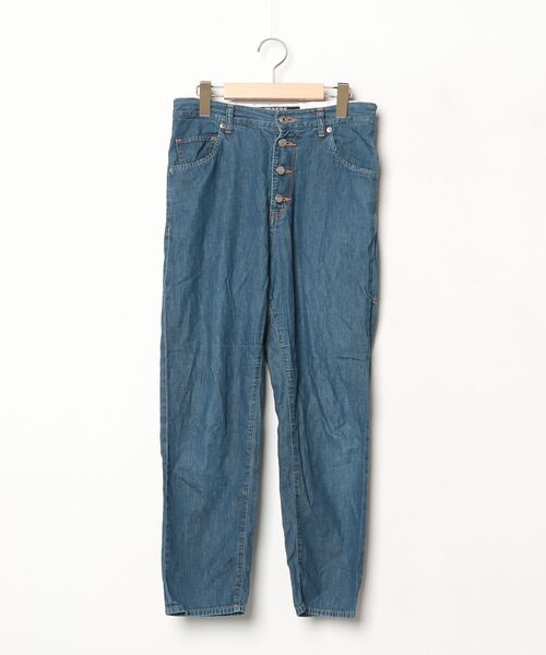 CABANE de ZUCCa（カバンドズッカ） サルエルデニムパンツ M ネイビー