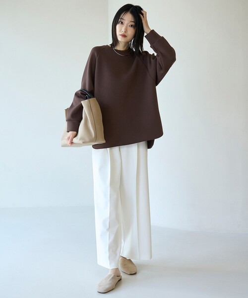 「UNFILO」 長袖カットソー MEDIUM ピンク レディース_画像8