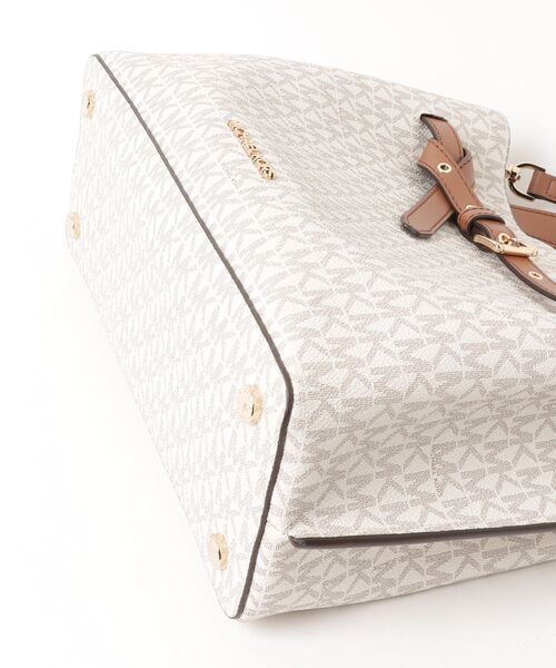 【週末値下】MICHAEL KORS 2way ハンドバッグ ベージュ MICHAEL KORS（マイケルコース） 2WAYバッグ FREE ベージュ レディース