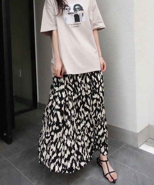 「CORNERS」 ロングスカート M ピンク レディース_画像8