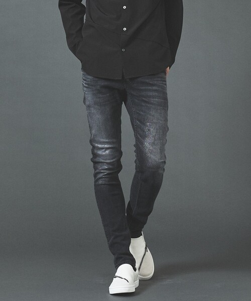 5351プールオム 5351 POUR LES HOMMES ダメージ デニム パンツ 
