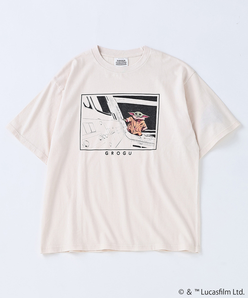 STAR WARS / スターウォーズ マンダロリアン プリントTシャツ 完売品 STAR WARS（スター・ウォーズ） tシャツ マンダロリアン プリント T