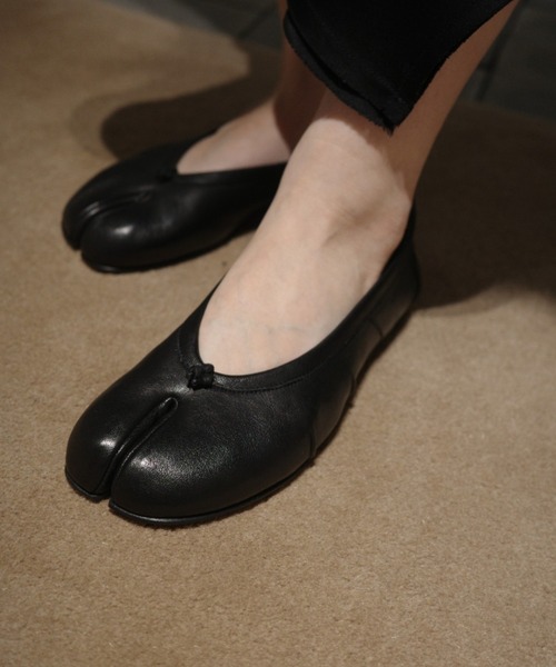 Maison Margiela Tabi ラバー パンプス Maison Margiela（メゾンマルジェラ） バレエシューズ パンプス Maison