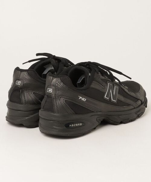 「New Balance」 ローカットスニーカー 27.5cm ブラック レディース_画像2