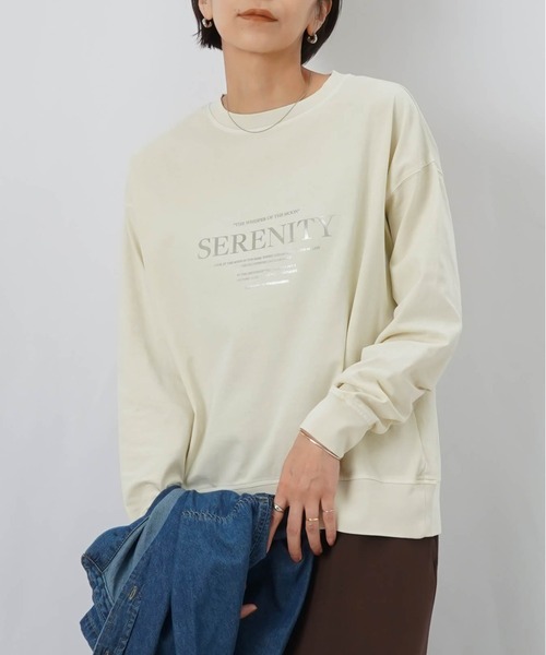 LADY LUCK LUCA（レディラックルカ） tシャツ LC/LLL ピグメント箔