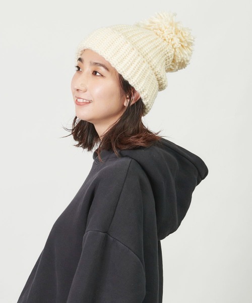 ニット帽 ニットキャップ milsa BigPon Knit Watch レディース メンズ | milsa | 03