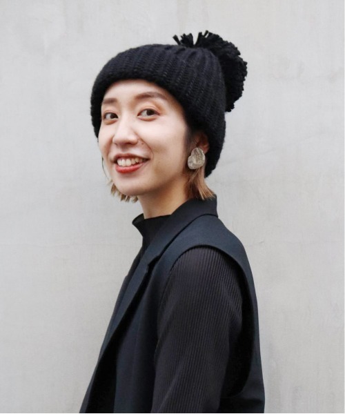 ニット帽 ニットキャップ milsa BigPon Knit Watch レディース メンズ | milsa | 14