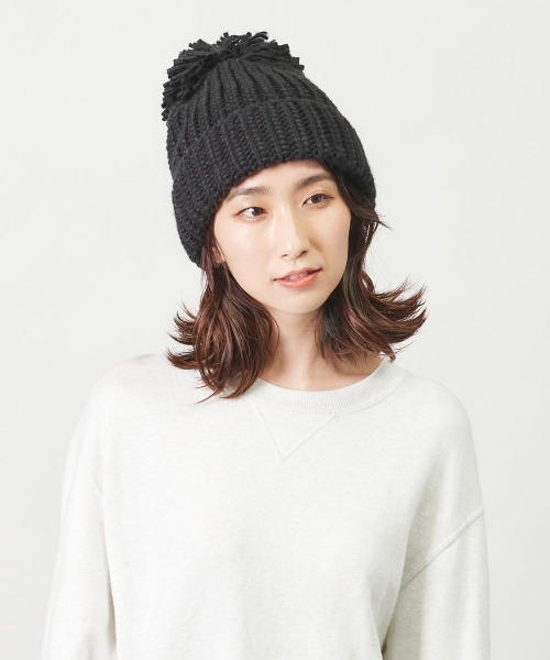 ニット帽 ニットキャップ milsa BigPon Knit Watch レディース メンズ | milsa | 13