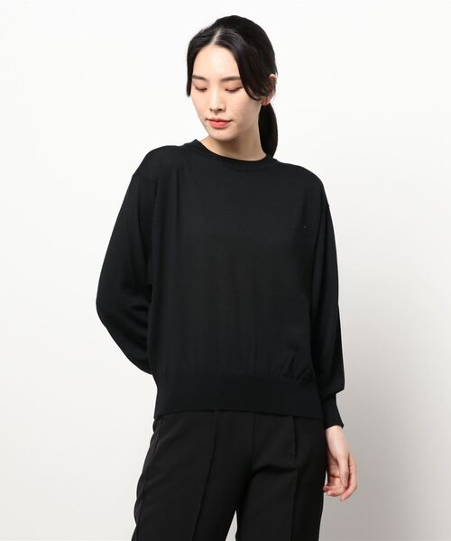 お得定番人気 ニット PayPayモール店 - 通販 - PayPayモール ワイドネックプルオーバーニット PLU WOMEN ZOZOTOWN 人気日本製