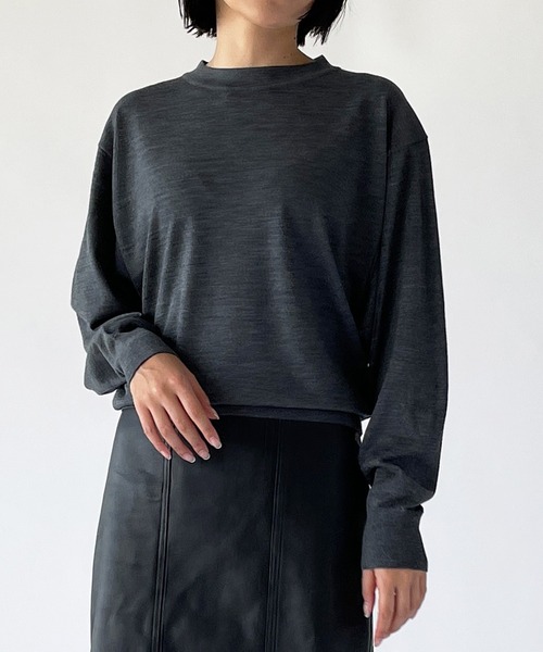 お得定番人気 ニット PayPayモール店 - 通販 - PayPayモール ワイドネックプルオーバーニット PLU WOMEN ZOZOTOWN 人気日本製