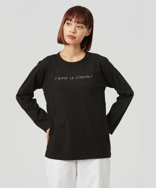 tシャツ S345 TS ロングスリーブ メッセージTシャツ レディース