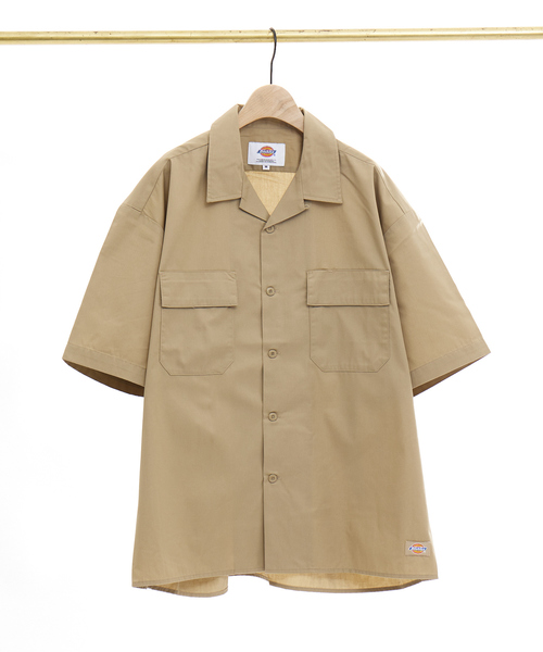 Dickies シャツ 「Dickies/ディッキーズ」オープンカラー 半袖