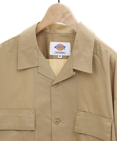 Dickies シャツ 「Dickies/ディッキーズ」オープンカラー 半袖