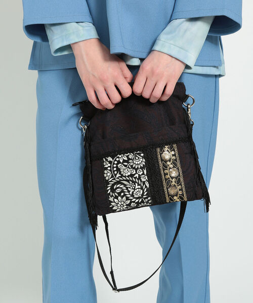 ショルダーバッグ バッグ Bohem × maturely / Fringe Sacoche 最新売れ筋 bohem バック ハンドバッグ