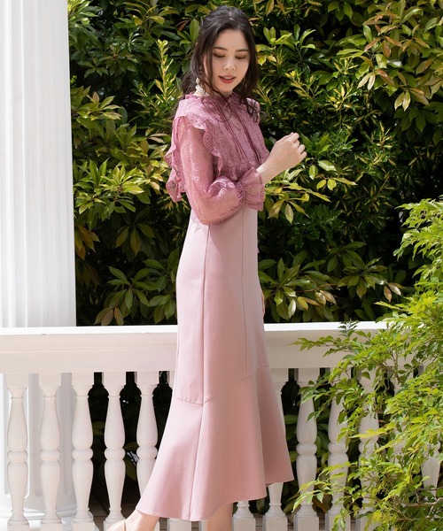 DRESS+ アンサンブル ワンピース ボレロ セット マーメイド