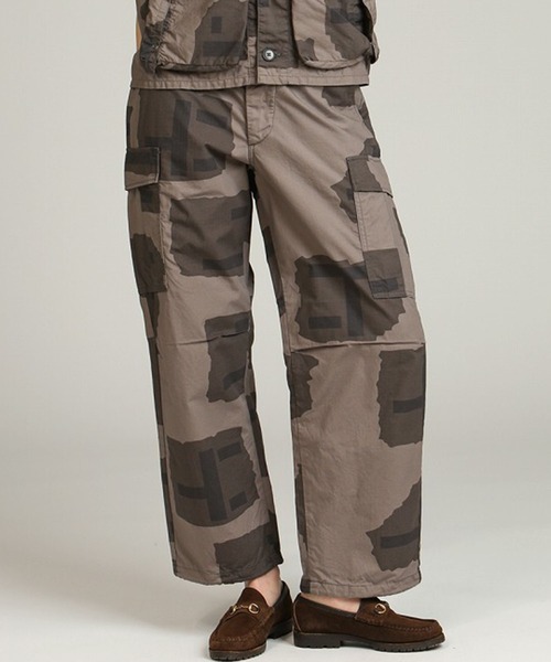 Johnbull カーゴパンツ 「Sewing Chop O'alls」COMBAT TROPICAL