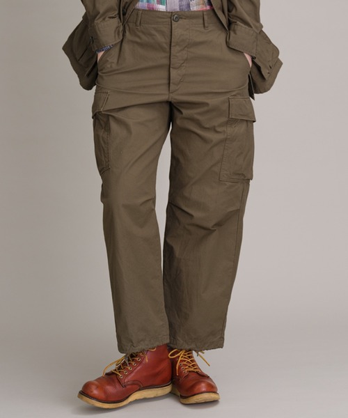 JOHNBULL 【Sewing Chop】 サイズ32 Johnbull カーゴパンツ 「Sewing Chop O'alls」COMBAT TROPICAL