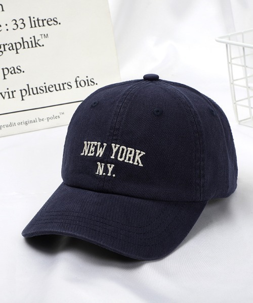 MONDAYSUCK YANKEES キャップ 刺繍ロゴ　ネイビー　新品 MONDAYSUCK YANKEES キャップ ネイビー 刺繍ロゴ NY - メルカリ