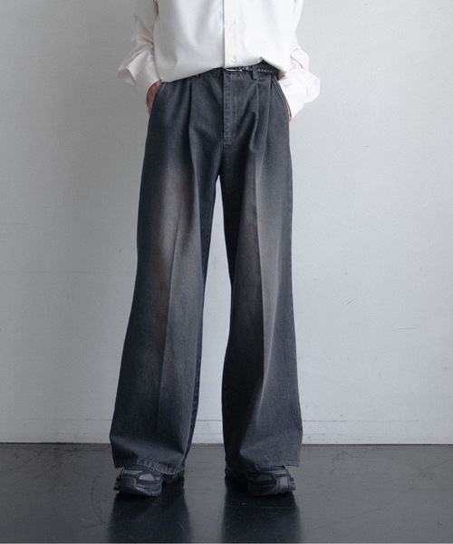 パンツ デニム ジーンズ 13oz Flare denim pants/13オンスフレアデニム 