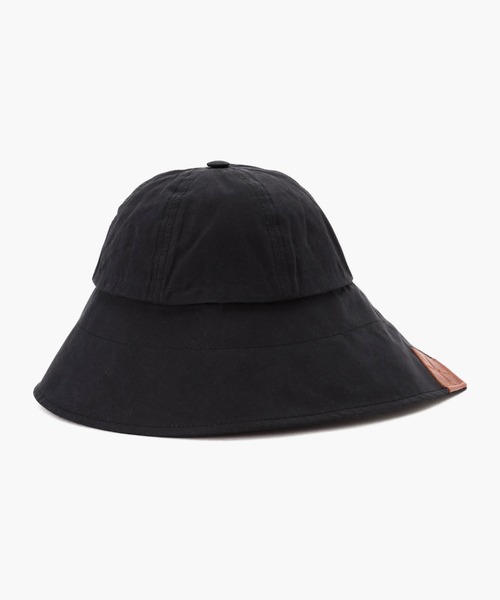 BETON CIREベトンシレ帽子ハットCHALUTIERシャルティ黒ブラックL BETON CIRE 帽子 ハット CHALUTIER/シャルティア ミッドナイト