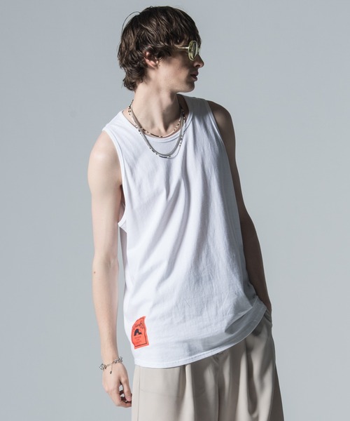 glamb タンクトップ Orange Tag Tank Top / オレンジタグタンク