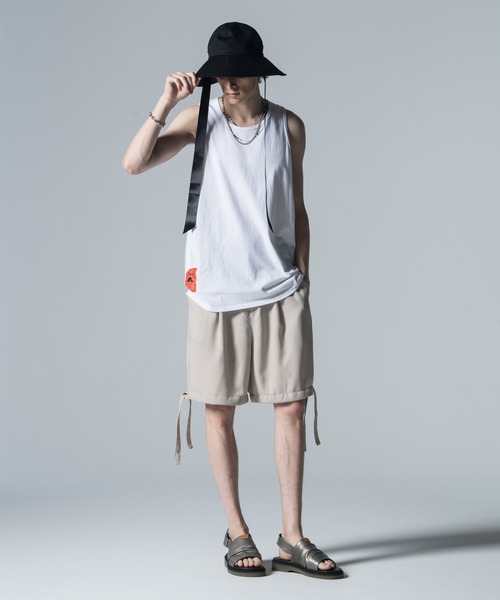 glamb タンクトップ Orange Tag Tank Top / オレンジタグタンク
