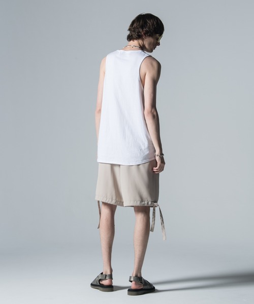 【新品タグ付き】L.G.B. BACKCROSSS ノースリーブ タンクトップ glamb タンクトップ Orange Tag Tank Top / オレンジタグタンク
