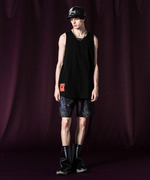 glamb タンクトップ Orange Tag Tank Top / オレンジタグタンク