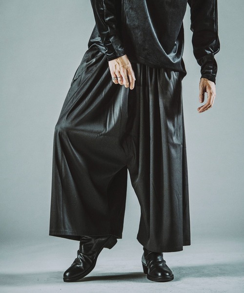 NO ID.（ノーアイディー） ワイドパンツ スラックス 「NO ID.」Gather