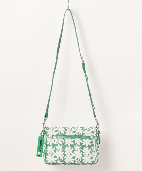Desigual（デシグアル） ハンドバッグ テクスチャー＆花柄 ミニバッグ