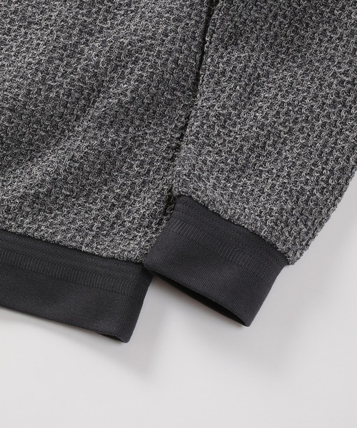 BIGIのトレーナー MEN'S BIGI トレーナー スウェット ハニカム編みクルーネック