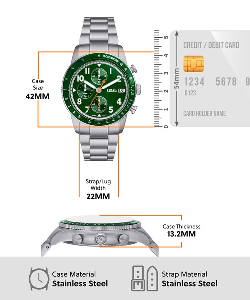 ☆希少☆FOSSIL speedwayモデル腕時計セット　注:右(シルバー)不動 フォッシル | スーパーマン Superman x Fossil 限定版 腕時計
