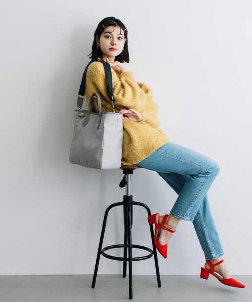 Beau're トートバッグ BEAURE ヴュレ カウレザー ナイロン