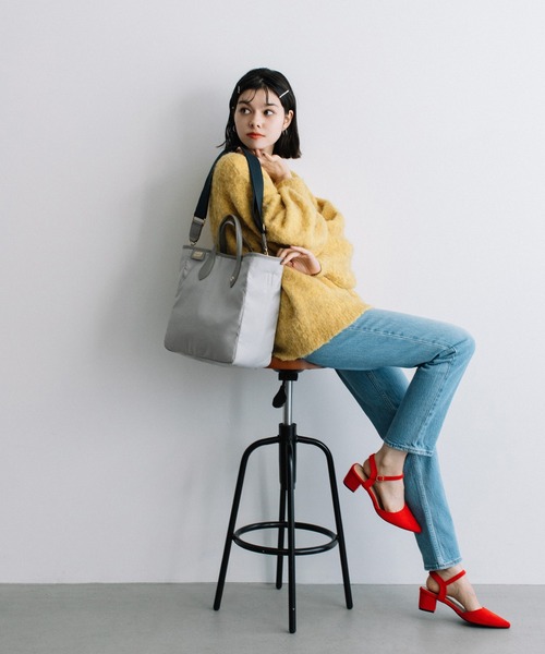 Beau're トートバッグ BEAURE ヴュレ カウレザー ナイロン