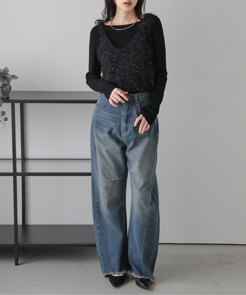 キャミソール ラメシャギービスチェ : ZOZOTOWN Yahoo!店 - 通販