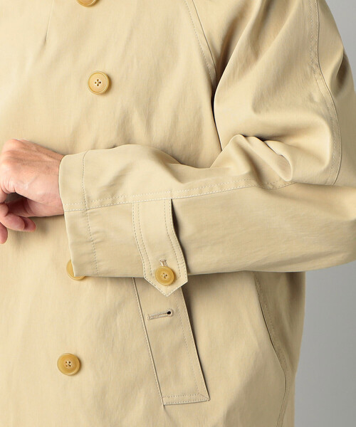 β MEN（ベータ・メン） トレンチコート コート ショート トレンチ