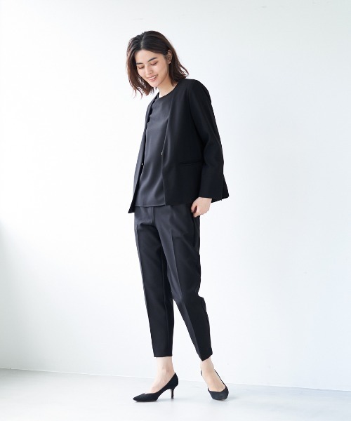 MICA&DEAL ジャケット ノーカラージャケット ノーカラーボックス