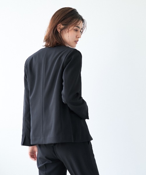 MICA&DEAL ジャケット ノーカラージャケット ノーカラーボックス