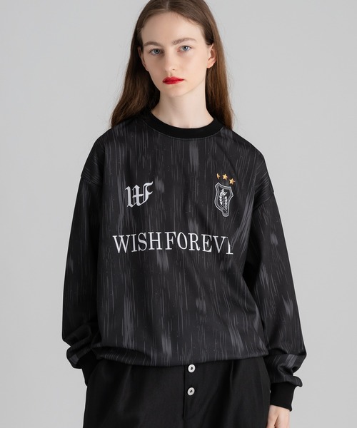 WISH FOR EVER（ウィッシュフォーエバー） tシャツ DRAWCODE CREWNECK