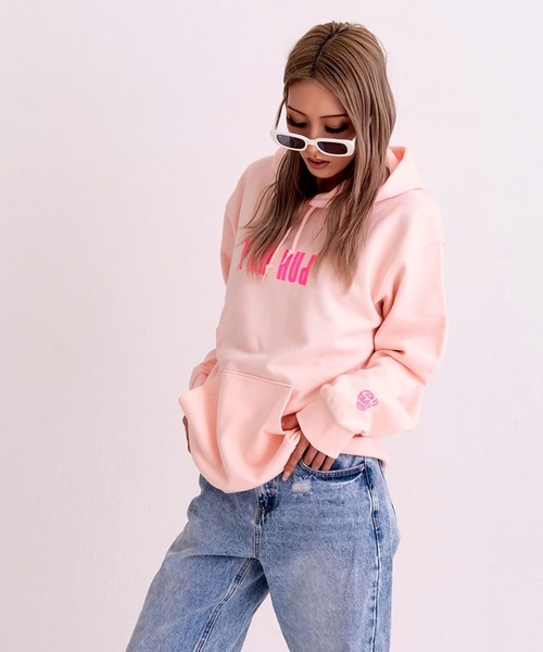PINKY SHAKE（ピンキーシェイク） パーカー pnkpnk light hoodie