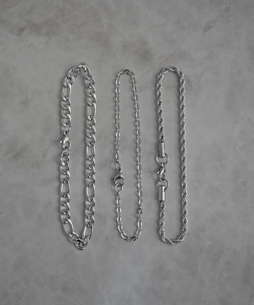 SBG by 7JEWELRY ブレスレット SBG 3点セット チェーンブレスレット