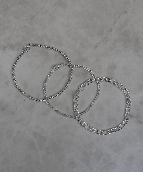 SBG by 7JEWELRY ブレスレット SBG 3点セット チェーンブレスレット