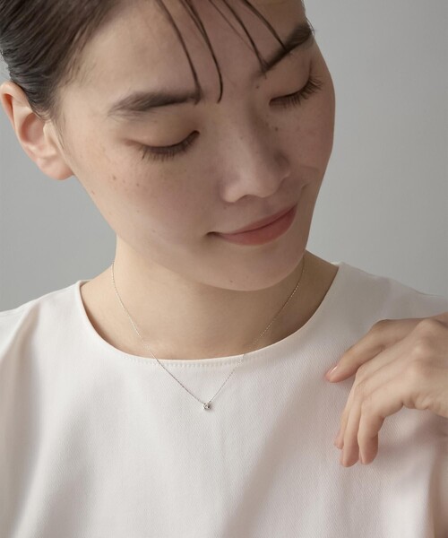 Jouete（ジュエッテ） ネックレス PT900/850 ネックレス ダイヤモンド 