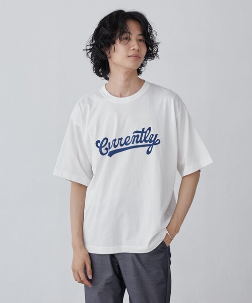 tシャツ パウダーケミカルウォッシュロゴTシャツ メンズ | coen | 04