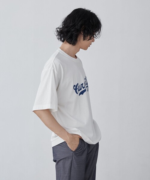 tシャツ パウダーケミカルウォッシュロゴTシャツ メンズ | coen | 06