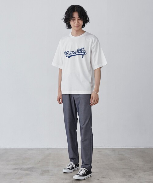 tシャツ パウダーケミカルウォッシュロゴTシャツ メンズ | coen | 09